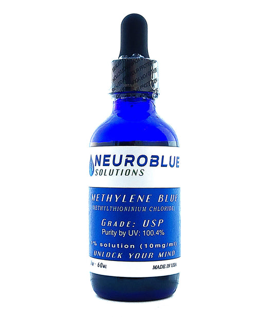 Methylene Blue USP Grade 2oz Bottle Dropper